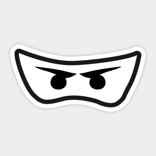 Ninja Mask Sticker